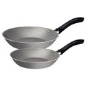 Ver imagem 1 de Conjunto de Frigideiras Antiaderente Tramontina Linz Cinza 16 e 20cm