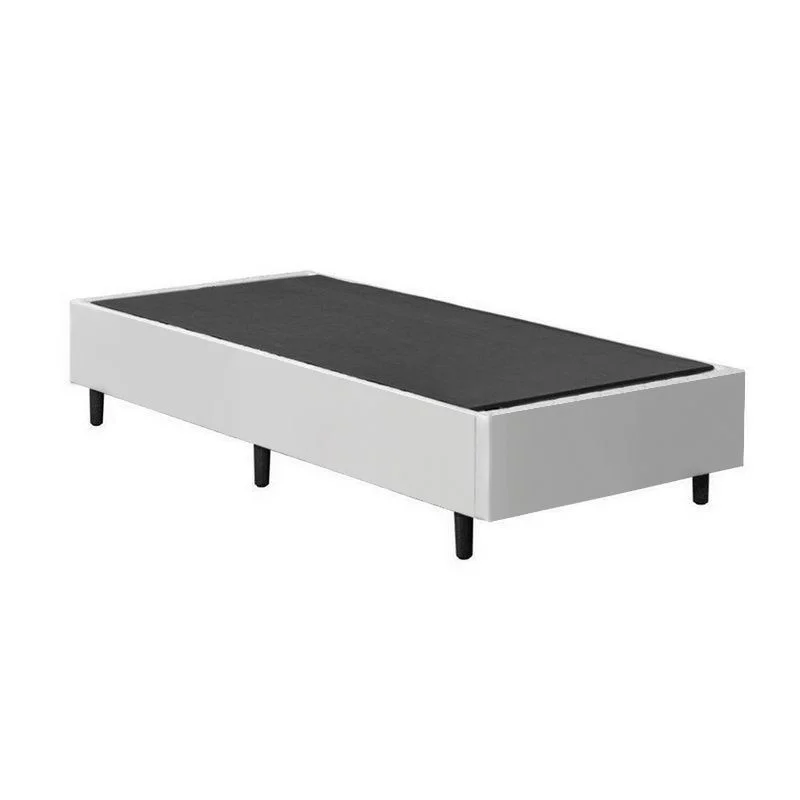 Base Cama Box Solteiro 88x188x37 - Branco - 1