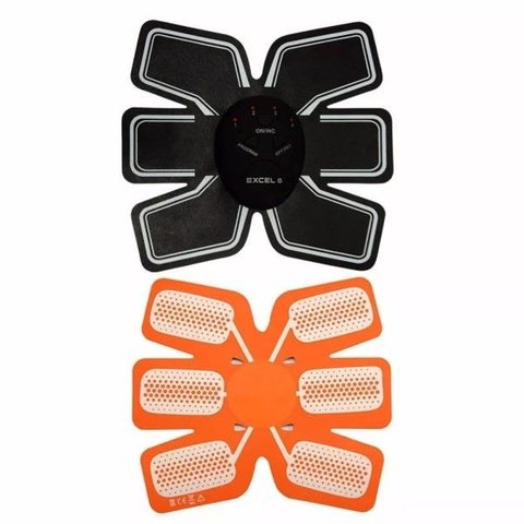 Ems Estimulador Tonificador Muscular Body Shape Fit Set Abs Six Pad