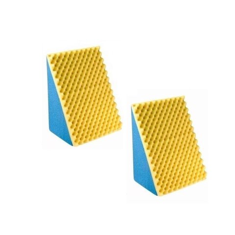 Kit Par com 2 Travesseiros de Espuma Macio Descanso Relaxante Previne Dor Nas Costas Pós Operatório