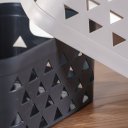 Ver imagem 5 de Caixa Organizadora Triângulos 4,7l Bege