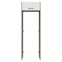 Ver imagem 6 de Porta-Geladeira 73 cm 1 Porta Basculante Rustic/Branco Agata Madesa