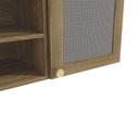 Ver imagem 3 de Armário Aéreo Cozinha Botanic 120cm 02 Portas M635 Kappesberg - Nogueira