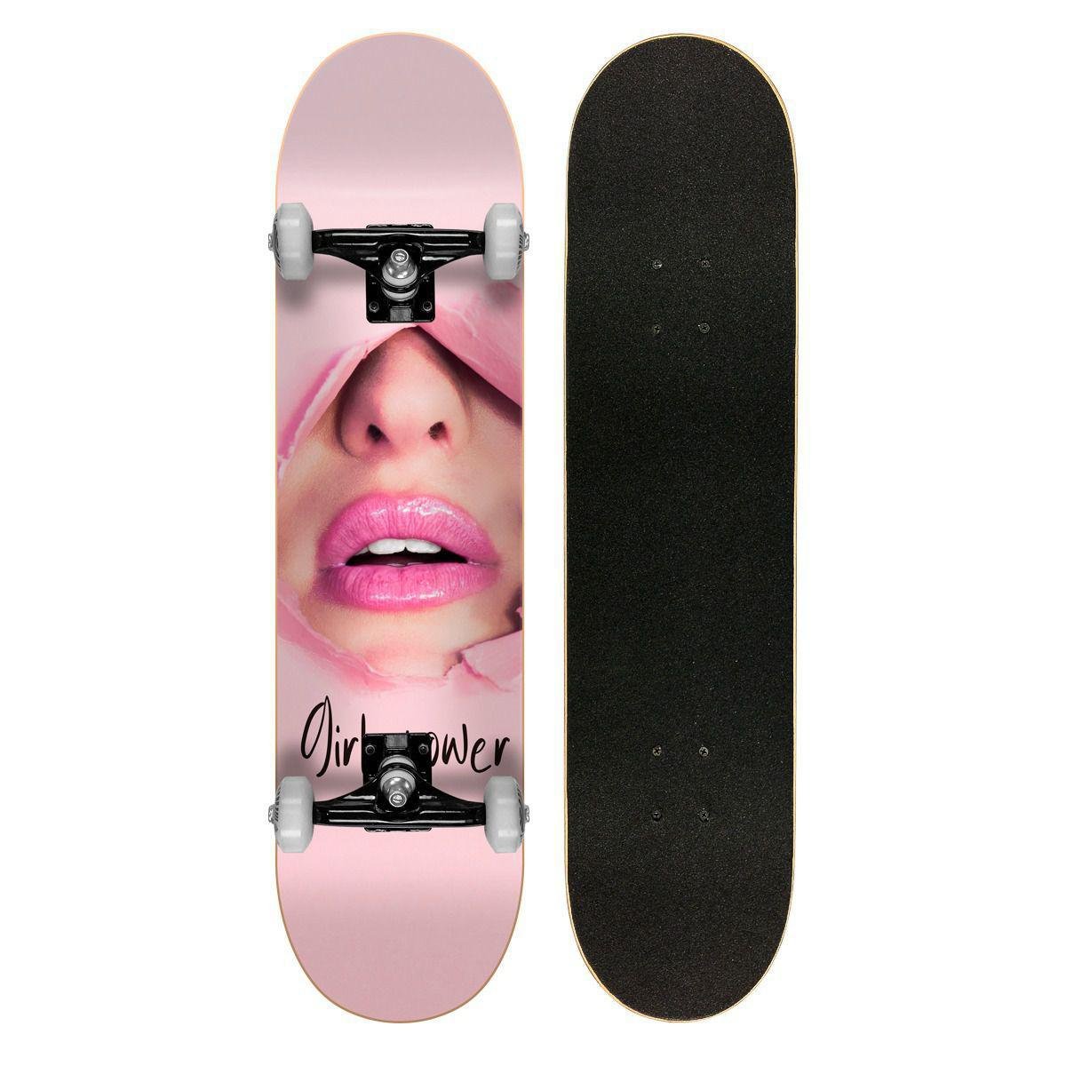 Skate Montado Profissional Cisco Girl Powerpuff - Abec 7