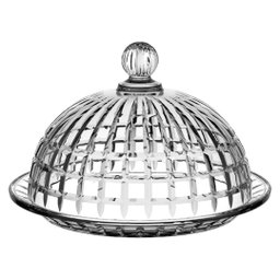 Queijeira com Tampa em Vidro 20cm Liisboa Decoração Café da Manhã Mesa Posta - 1