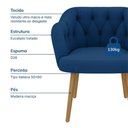 Ver imagem 6 de Poltrona Decorativa Bella Just Time – Veludo