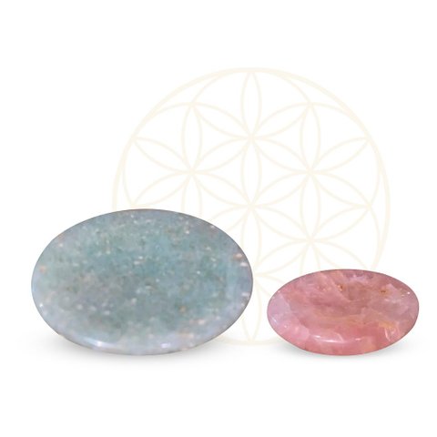 Massageador de Pedras Naturais para As Mãos