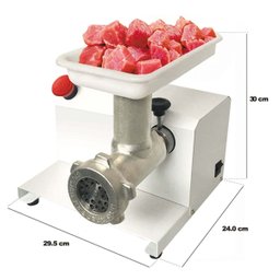 Moedor e Extrusor Elétrico para Carne e Embutidos Profissional Bivolt Saro Branco - 3