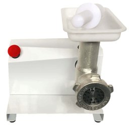 Moedor e Extrusor Elétrico para Carne e Embutidos Profissional Bivolt Saro Branco - 4
