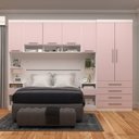 Ver imagem 1 de Guarda-roupa Modulado Casal 313cm 7 Portas 6 Gavetas Alpes Luciane