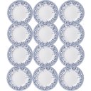 Ver imagem 1 de Conjunto 12 Pratos Rasos de Porcelana 28cm Azzura Tramontina Servir Restaurantes Eventos Buffet