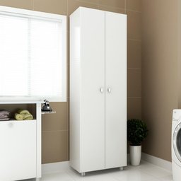 Armário Lavanderia Multiuso com 2 Portas Multimóveis CR30000 Branco - 1