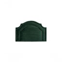Ver imagem 1 de Cabeceira Solteiro Luxo 90x60 Veludo Verde Tachas Fumê
