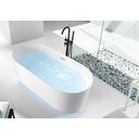 Ver imagem 1 de Banheira Freestanding Imersão Viena Air Blower Led 1,7m 220v Pex