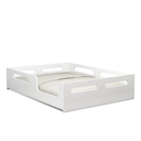 Ver imagem 3 de Cama Casal de Chão Montessoriana para Crianças com Proteção Lateral