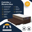 Ver imagem 6 de Cama Box + Colchão Gazin de Molas Ensacadas One Face Air Light + Auxiliar de Espuma Solteiro 88 cm