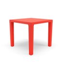 Ver imagem 3 de Mesa Niala Quadrada Vermelha 80cm em Polipropileno Plaxmetal