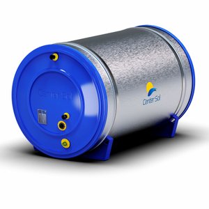Boiler para Aquecedor Solar 300 Litros Baixa Pressão Inox 304 Nível/desnível