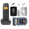 Aparelho Telefone sem Fio Bina Interfone Botoeira Fechadura - 1