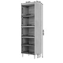 Ver imagem 3 de Torre Quente 4 Portas Nicho para Forno ou Microondas 70 cm Elena Bege/Cinamomo/Offwhite