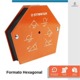 Esquadro Magnético Hexagonal 3 12kg - Starfer - 3