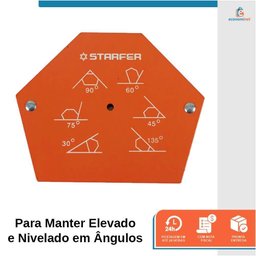 Esquadro Magnético Hexagonal 3 12kg - Starfer - 2