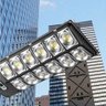 Luminaria Solar Refletor 360 Leds Poste Iluminaçao Sensor Proximidade Movimento Detecta Presença Seg - 11