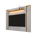 Ver imagem 3 de Rack Bellagio + Painel Lucent até 75 Polegadas Pés em Aço