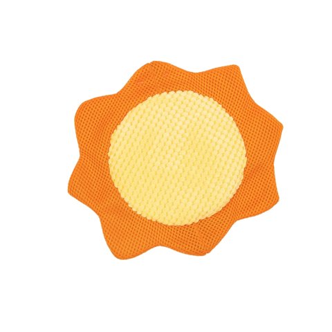 Brinquedo Pelúcia Frisbee Sol para Cães com Som - Oikos Animal