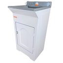 Ver imagem 4 de Gabinete em Plástico Abs com Tanque Fibra 20l e Torneira de Mesa