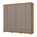 Ver imagem 2 de Guarda-roupa Casal 06 Portas 09 Gavetas 100% Mdf Imperial