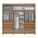 Ver imagem 4 de Guarda-roupa Casal 06 Portas 09 Gavetas 100% Mdf Imperial