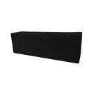 Ver imagem 1 de Recamier Puff Baú Sapateira com Gaveta 1,58 Cm para Cama Box Queen Size - Preto