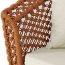 Ver imagem 2 de Namoradeira Flórida em Corda Náutica Alumínio Trama Original