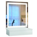 Ver imagem 2 de Camarim com Espelho e Led - Lyon-branco - Mavau Móveis