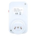 Ver imagem 4 de Timer Analogico Bivolt com Led Portátil Qta01 Qualitronix