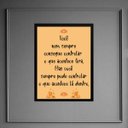Ver imagem 1 de Quadro Frase Yoga - Controle 24x18cm:madeira Branca