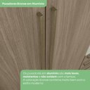 Ver imagem 6 de Guarda Roupa Modulado 1 Porta 241x40 Cm Seletto Areia Jequitiba Henn