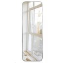 Ver imagem 1 de Espelho Retangular 150x50 Design Orgânico com Moldura em Couro Ecológico para Sala Quarto Banheiro