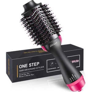 Escova Secadora Cabelo Profissional Seca Alisa Modela 3em1