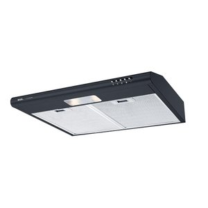 Depurador e Exaustor de Parede Eos 60cm Cheff Gourmet Slim Preto Eco60dp 110v