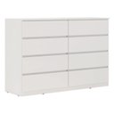 Ver imagem 2 de Cômoda para Quarto 8 Gavetas Sintra Branco
