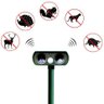 Repelente Solar Ultrassônico Animais Pragas Jardim Espanta Pombos Ratos Gambas Gatos Caes Braslu BSL - 4