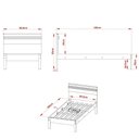 Ver imagem 4 de Cama de Solteiro Madeira Cm8010 Branco - Tecno Mobili