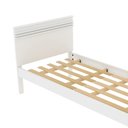 Ver imagem 2 de Cama de Solteiro Madeira Cm8010 Branco - Tecno Mobili
