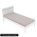 Ver imagem 3 de Cama de Solteiro Madeira Cm8010 Branco - Tecno Mobili