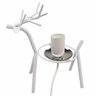 Luminaria Abajur Mesa Cervo Rena Natal Enfeite Casa Quarto Sala Recepçao Hotel Pousada - 7