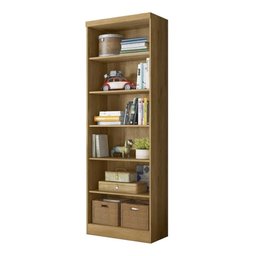 Livreiro Multiuso Linus Freijo Toq - Qmovi - 2 Livreiro Multiuso Linus Freijo Toq - Qmovi - 2