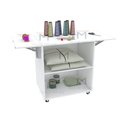 Ver imagem 5 de ESTAÇÃO DE COSTURA TRABALHO M62.2020.B 100% MDF MUNDI MOVEIS