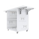 Ver imagem 3 de ESTAÇÃO DE COSTURA TRABALHO M62.2020.B 100% MDF MUNDI MOVEIS